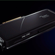 a render of an Intel Arc desktop GPU